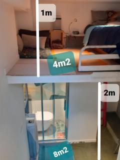 Budget studette without WIFI, 5 min from Paris - Pantin - 3