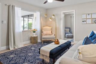 Tranquil Times a Serene 3BR Close to RJ Stadium with Screened Heated Pool, Outdoor Kitchen and Yard Chess - 5