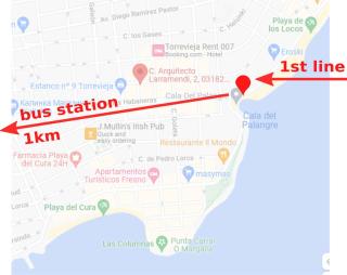 Casa BUENA VISTA con vistas al mar, primera línea, Beach Los Locos, WIFI, Torrevieja - 6