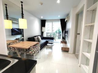 Pool View Nicecool One Bedroom With 2 Large Beds - Jomtien Beach - 9