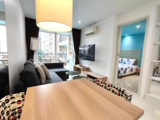 Pool View Nicecool One Bedroom With 2 Large Beds - Jomtien Beach - 4