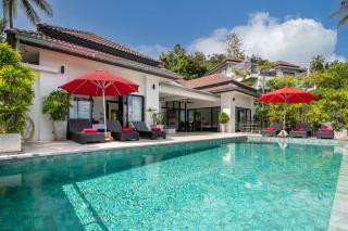 paradise sea view infinity Pool Villa Chaweng Koh Samui - 4