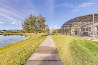 #371-Stunning 6 bed with modern decor, south facing pool and spa overlooking water - Kissimmee - 6