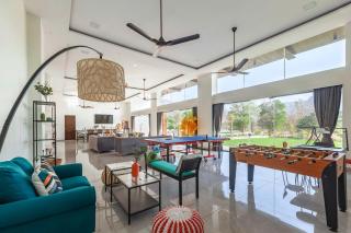 Natures Odyssey by StayVista - Amidst lush greenery with Outdoor pool and Indoor activities - 6