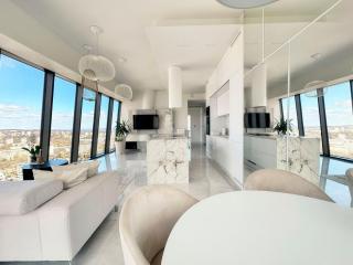 Apartament White Sky 20 Hanza Tower- Free parking - Szczecin - 6