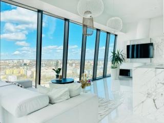 Apartament White Sky 20 Hanza Tower- Free parking - Szczecin - 8