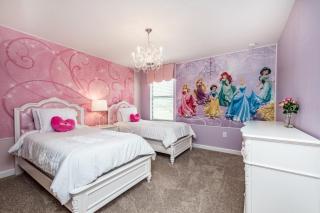 9 Bedroom With Princess and Mickey Rooms for kids villa - Davenport - 0