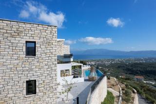 Argyrie Villas, luxury, amazing sea view, heated pool - Kalleryianá - 7