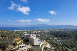 Argyrie Villas, luxury, amazing sea view, heated pool - Kalleryianá - 5