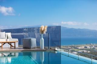 Argyrie Villas, luxury, amazing sea view, heated pool - Kalleryianá - 9