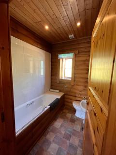 Beautiful 2 Bedroom Log Cabin With Private Hot Tub - Elm - Leominster - 1