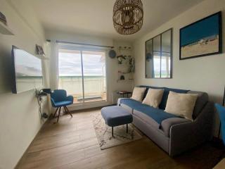 Vue mer L'aiglon T2 Balcon parking privé - Wimereux - 9