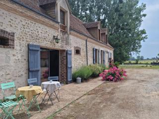L 'Aupinouse Chambre double Pivoine avec salle d'eau privative - La Suze-sur-Sarthe - 4