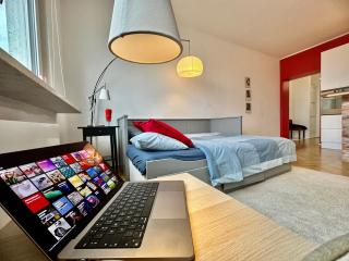 Super BEAUTY metro WiFi 65’TV Netflix HBO AppleTV+ - Varsavia - 2
