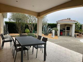 Prignac en médoc-maison-6 pers-3ch-piscine chauffée - - 1