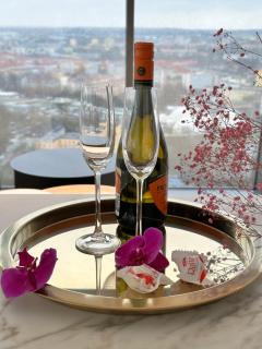 Apartament White Sky 20 Hanza Tower- Free parking - Szczecin - 5