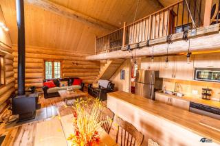 Chalet bois rond aux paysages uniques avec Spa ! - Lac-aux-Sables - 1