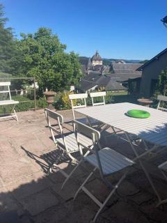 Maison place champs de foire 6 pers 3 chambres jardin terrasse - Chamberet - 7