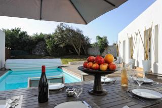 Villa Leccia vue mer piscine chauffée Bonifacio - 9