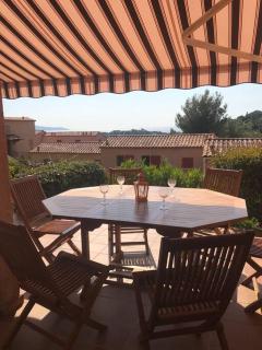 Terrasse de 30m2 vue mer panoramique 1 chambre - Cavalaire-sur-Mer - 3