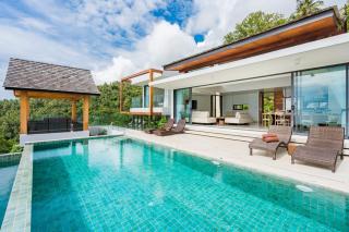 Samui Relax Airfreshing Privacy Modern Luxury Seaview Natural Rainforest Infinity Pool Villa With 3 Beds Suits With Housekeeper - Lamai - 7
