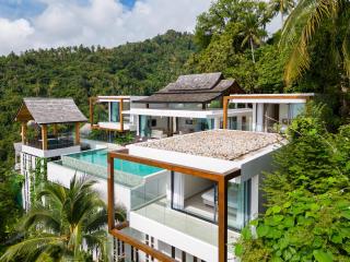 Samui Relax Airfreshing Privacy Modern Luxury Seaview Natural Rainforest Infinity Pool Villa With 3 Beds Suits With Housekeeper - Lamai - 9