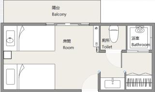 合緣の宿 201 - Osaca - 1
