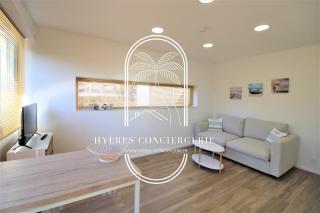 Le Berriau-Studio-CLiM/PK/WiFi/Plage Privée/Hyères - Hyères - 8