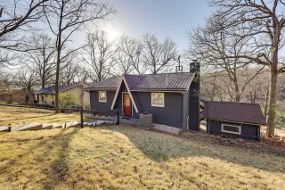 Deck, Fire Pit and Grill Lakefront Oklahoma Abode - Jay - 8