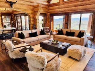 5500 sf cabin 6 king 2 queen beds heated pool spa game room mountain views - Blue Ridge - 6