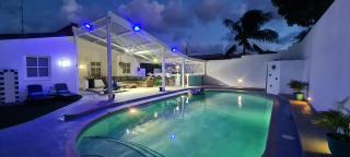 Family and friends villa with big private pool - Willemstad - 0