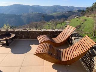 Grande bastide vue magnifique. Piscine intérieure. - Saint-Sauveur-de-Montagut - 8