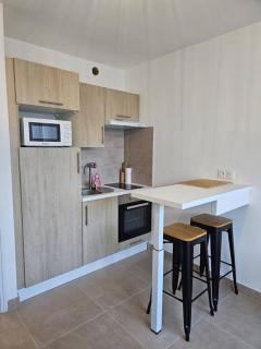 Grande motte Studio cabine parking clim plage 500m - 3