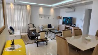 Apartamento pé na areia inteiro-4 quartos 3 cama casal ,4 camas solteiro-3 salas cozinha - Guarujá - 8