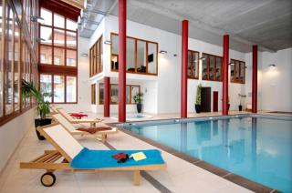 Confort et espace pour cet appartement Duplex de 100 m2 avec Grand Sejour expose Sud avec Cheminee, 4 chambres , Acces Direct aux Pistes de Ski et au Golf dans la residence Edenarc avec Piscine, Jacuzzi et Spa - Bourg-Saint-Maurice - 7