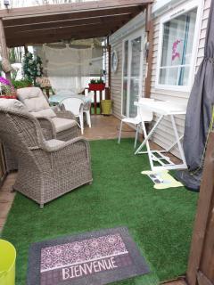 Anne Marie vous accueilles dans son logement familiale pour 6 personnes 3 chambres confortable proche d Europa Park a BOOFZHEIM dans CAMPING 3 Etoiles - 8