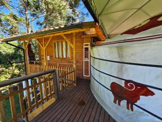 Casa Campo Yurt 1 Gengiscan tenda mongólica wifi - Urubici - 4