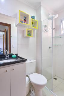 2 Quartos com ar, piscina, sacada Gourmet a 1 km da praia Grande - Ubatuba - 6