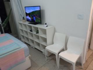 Apto frente ao mar, ar cond. frio e Wi-Fi - São Vicente - 5