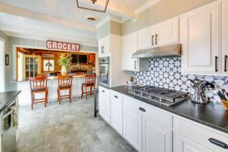 Decks and Lake Views Waterfront Hot Springs Home! - 1