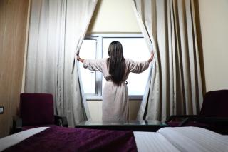 Perfectstayz Premium Ganga Heights - Ganga View rooftop cafe - 8