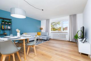 E&K living - design apartment - 2 bedrooms - kitchen - free parking - Augsburg - 9