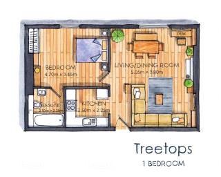 Treetops - Characterful flat with parking, close to beach - 4