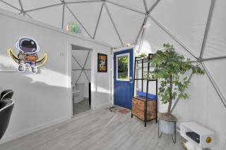 Private Luxury Glamping Geo Dome W Hot Tub - 9