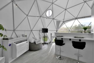 Private Luxury Glamping Geo Dome W Hot Tub - 4