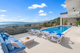 Luxury Villa Sagnia, 4 en-suite bedrooms, sea views - 6