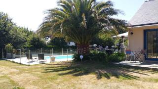 maison de plain pied a 1 km de la mer , avec piscine securisée - Fouesnant - 6