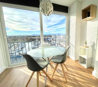 Holidays Penthouse vues panoramiques sur le Port naval,un séjour élégant assuré " Wifi Pàrquing gratuït - Roses - 9