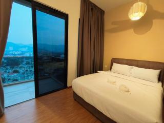 New Georgetown Modern City View 2BR Homestay for 10pax 无敌美景两房民宿 Beacon Executive Suite - George Town - 9