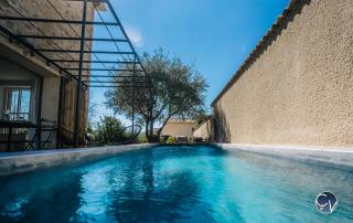 Maison de village avec piscine - Orsan - 4